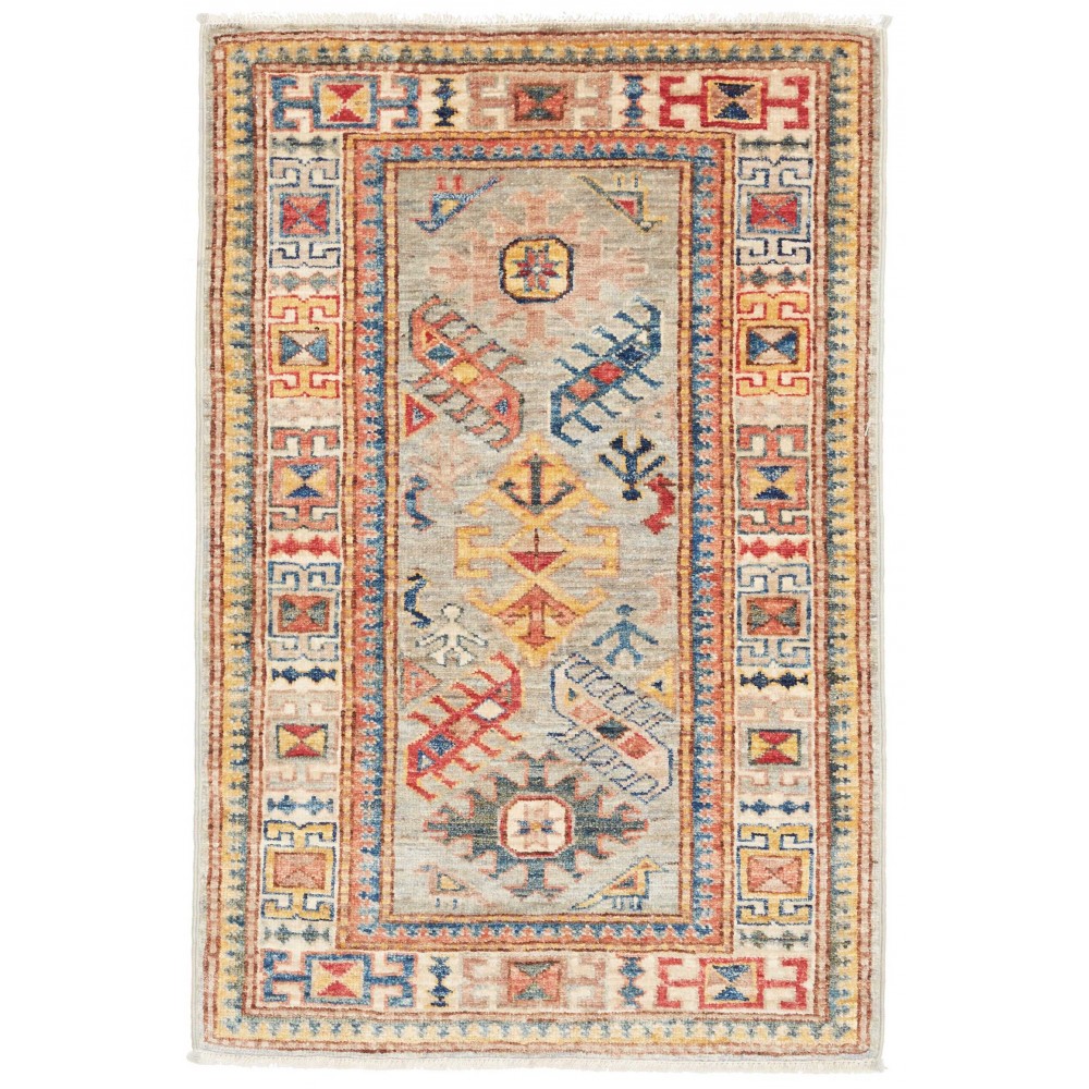Tappeto Kazak Fine Pakistan marrone 63x99