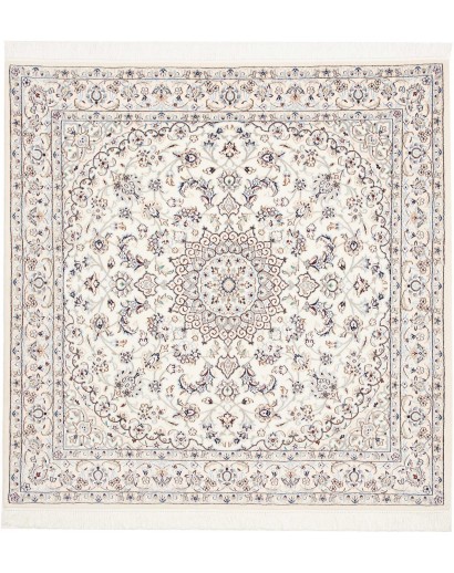 Tappeto Nain 9La Persia bianco azzurro 150x150
