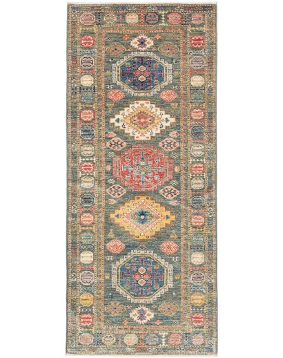 Tappeto Kazak Fine Pakistan marrone 78x188