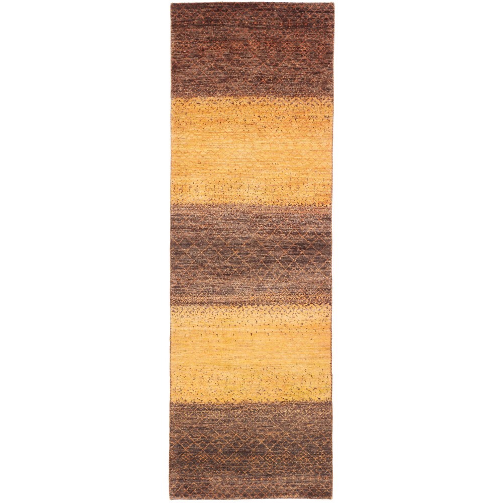 Tappeto Royal Gabbeh Pakistan arancione marrone 78x247