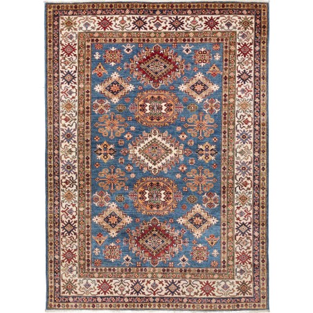 Tappeto Kazak Fine Pakistan azzurro grigio 173x237