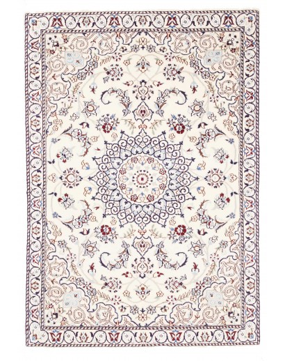 Tappeto Nain 9La Persia beige grigio 87x126