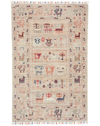 Tappeto Rubin Pakistan beige grigio 80x125