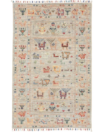 Tappeto Rubin Pakistan beige grigio 80x124