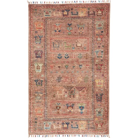 Tappeto Rubin Pakistan marrone grigio 79x125