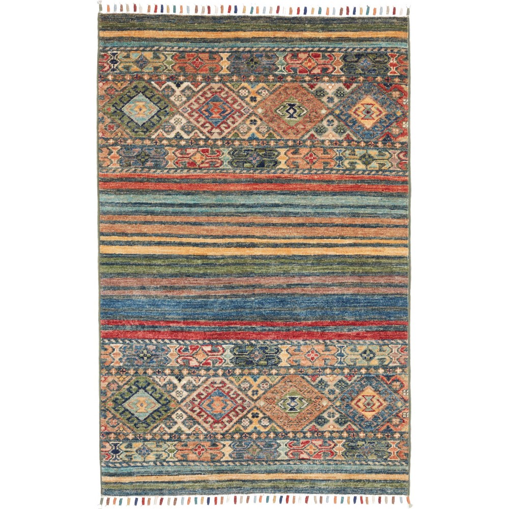 Tappeto Rubin Pakistan bianco marrone 79x124