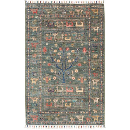 Tappeto Rubin Pakistan bianco grigio 76x124
