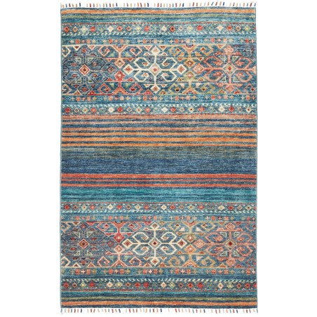 Tappeto Rubin Pakistan bianco grigio 99x152