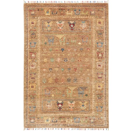 Tappeto Rubin Pakistan marrone bianco 101x153