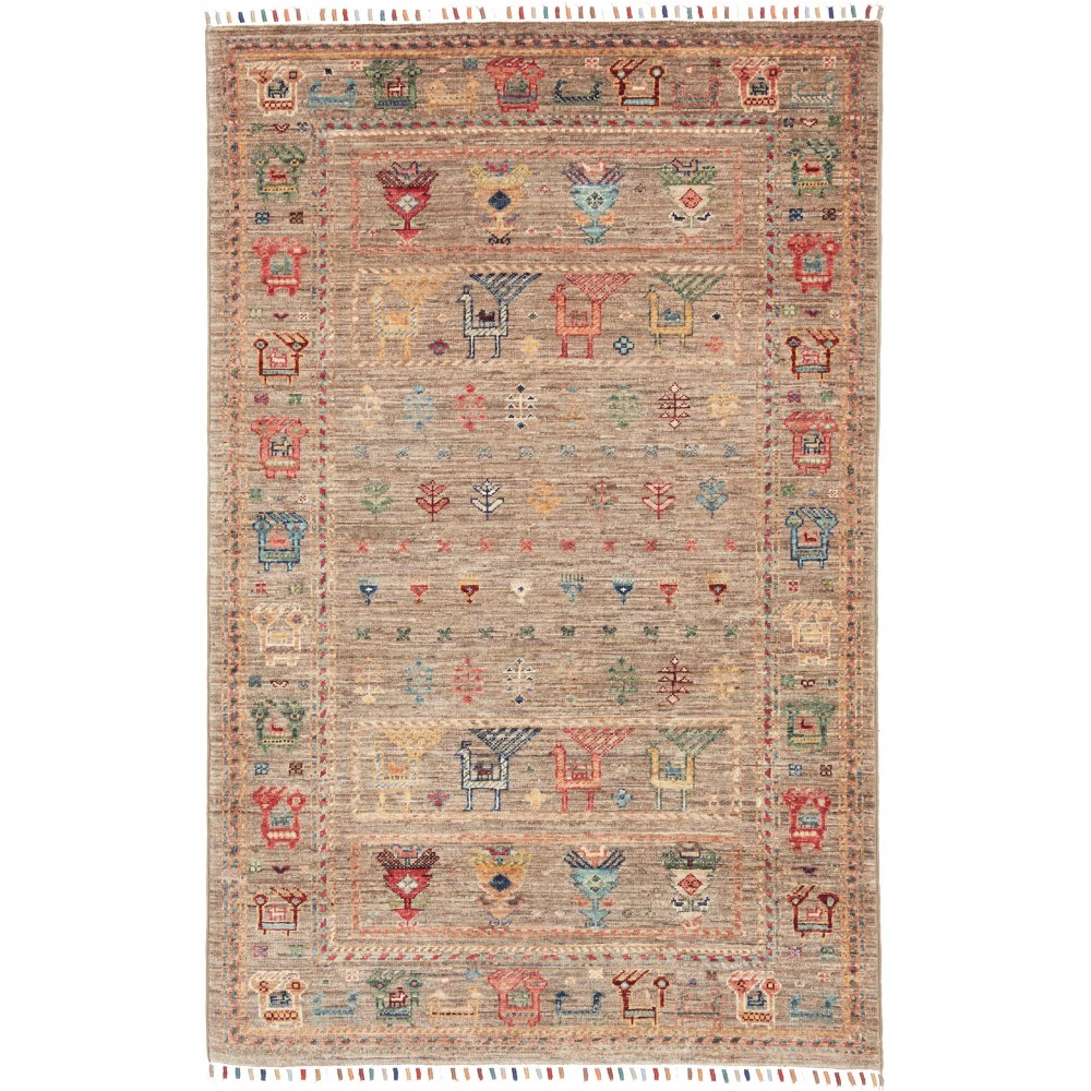 Tappeto Rubin Pakistan marrone 96x150