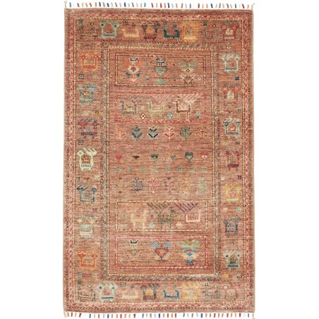Tappeto Rubin Pakistan marrone bianco 79x125
