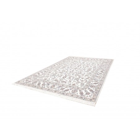 Tappeto Nain Kashmar Persia beige marrone 253x364