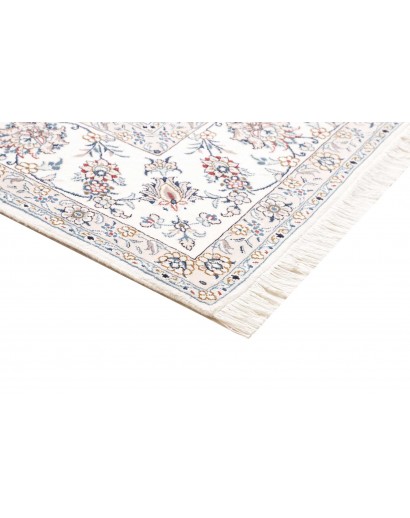 Tappeto Nain Kashmar Persia beige marrone 253x364