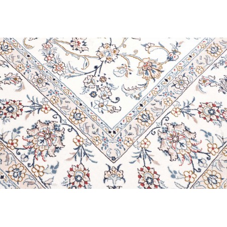 Tappeto Nain Kashmar Persia beige marrone 253x364