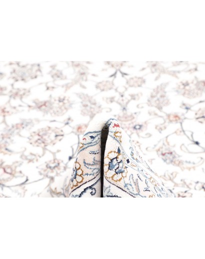 Tappeto Nain Kashmar Persia beige marrone 253x364