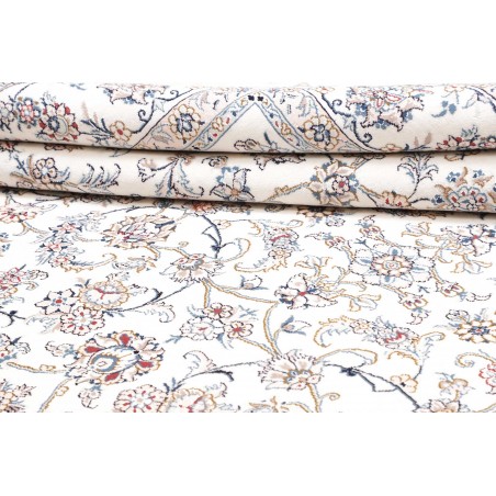 Tappeto Nain Kashmar Persia beige marrone 253x364