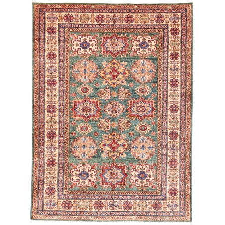 Tappeto Kazak Fine Pakistan marrone grigio 148x202
