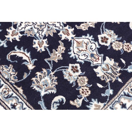 Tappeto Nain Kashmar Persia bianco grigio 80x303