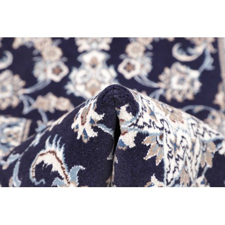 Tappeto Nain Kashmar Persia bianco grigio 80x303