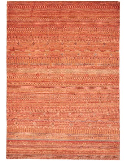 Tappeto Royal Gabbeh Pakistan rosso arancione 156x221