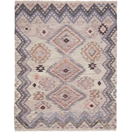 Tappeto Kilim Afghanistan azzurro grigio 152x196