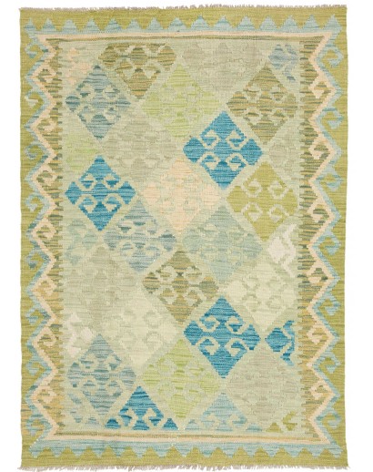 Tappeto Kilim Afghanistan marrone 107x149