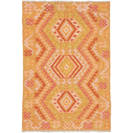 Tappeto Kilim Afghanistan marrone 103x150