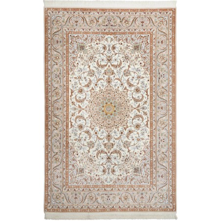 Tappeto Isfahan Persia beige marrone 155x240