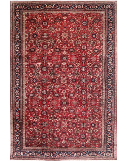 Tappeto marrone blu 337x510