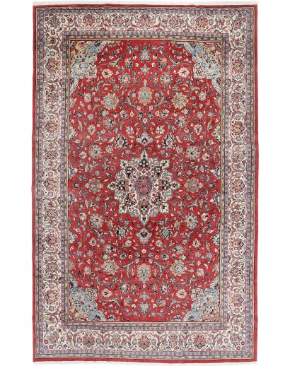 Tappeto Sarough Persia beige blu 320x510