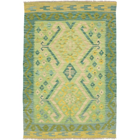 Tappeto Kilim Afghanistan marrone 102x149