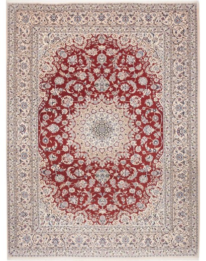 Tappeto Nain 9La Persia bianco marrone 255x335