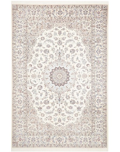 Tappeto Nain 9La Persia bianco grigio 208x310