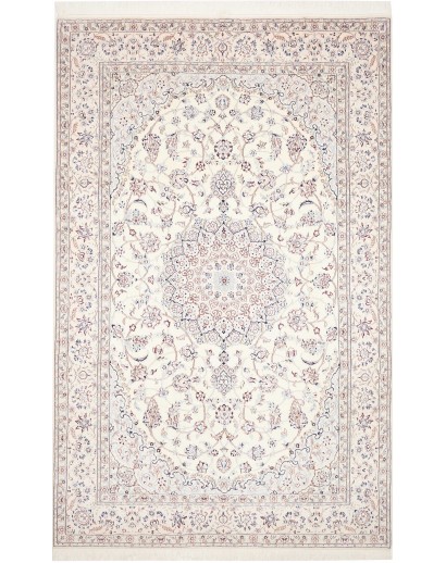 Tappeto Nain 9La Persia bianco grigio 210x332