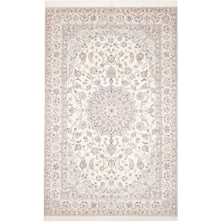 Tappeto Nain 9La Persia bianco grigio 210x332