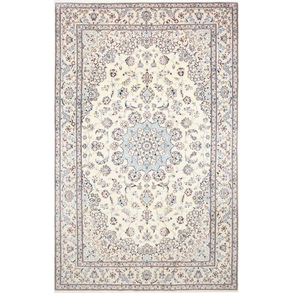 Tappeto Nain 9La Persia bianco grigio 200x312