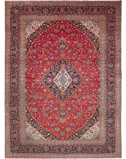 Tappeto Ardakan Persia marrone grigio 287x395
