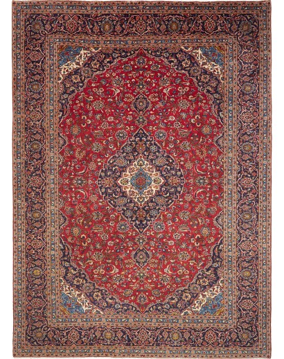 Tappeto Ardakan Persia marrone giallo 300x407