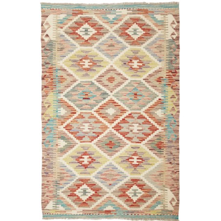 Tappeto Kilim Afghanistan marrone 97x150