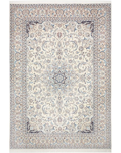 Tappeto Nain 9La Persia bianco grigio 253x367