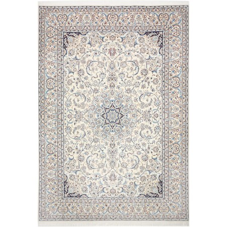 Tappeto Nain 9La Persia bianco grigio 253x367
