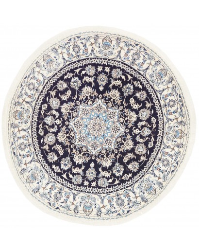 Tappeto Nain Kashmar Persia grigio 203x210
