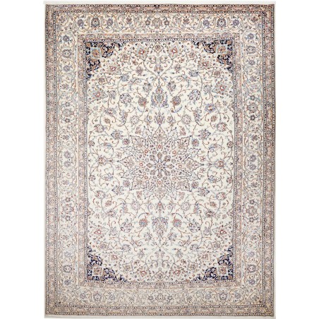Tappeto Nain 9La Persia bianco azzurro 260x360