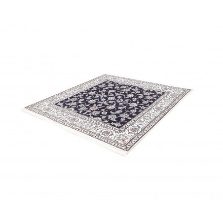 Tappeto Nain Kashmar Persia grigio 198x214