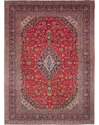 Tappeto Ardakan Persia marrone giallo 310x425