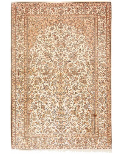 Tappeto Kashmir India marrone 126x186
