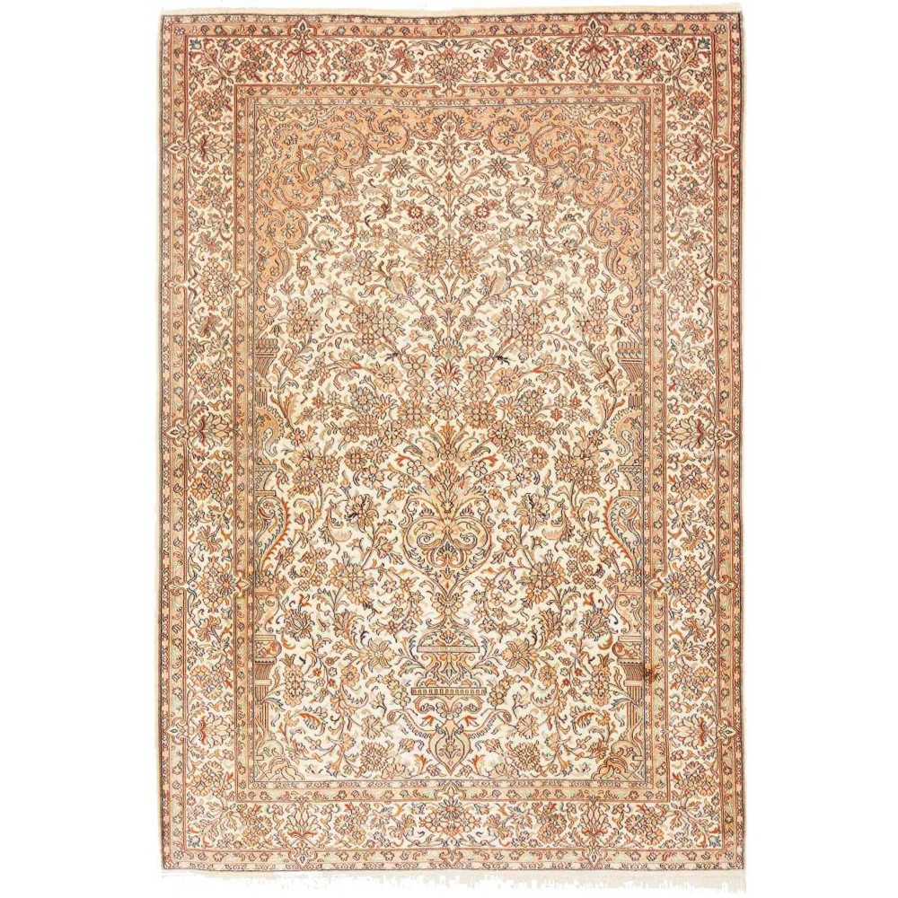 Tappeto Kashmir India marrone 126x186
