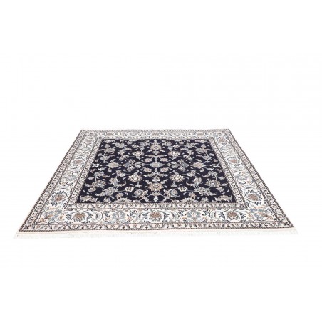 Tappeto Nain Kashmar Persia grigio 198x214