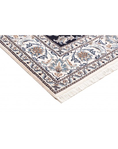 Tappeto Nain Kashmar Persia grigio 198x214