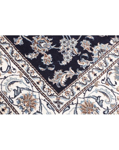 Tappeto Nain Kashmar Persia grigio 198x214